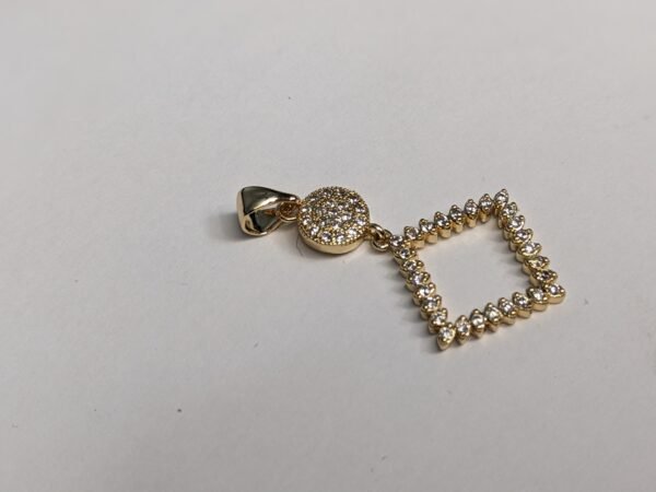 Luminous Grace Zircon Chain Locket - Image 5