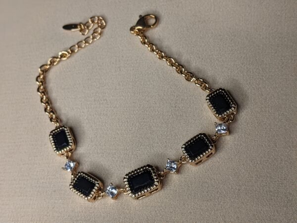 Midnight Zircon Elegance Bracelet - Image 3