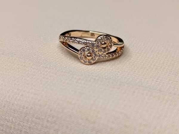 Golden Radiance Zircon Ring - Image 2