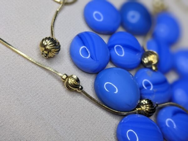 Celeste Shine Necklace & Long Earrings Set - Image 3