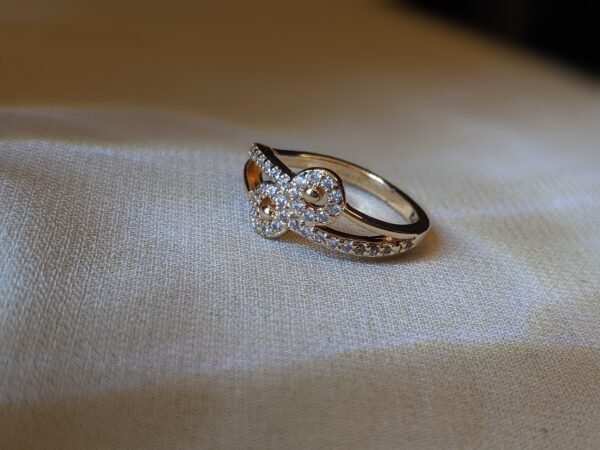 Golden Radiance Zircon Ring - Image 6