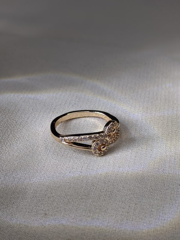 Golden Radiance Zircon Ring - Image 3