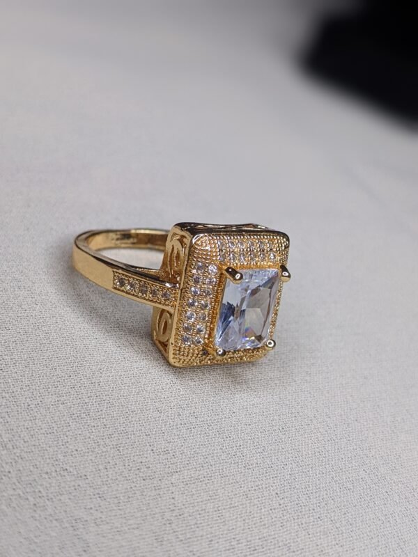 Royal Halo Zircon Ring - Image 5