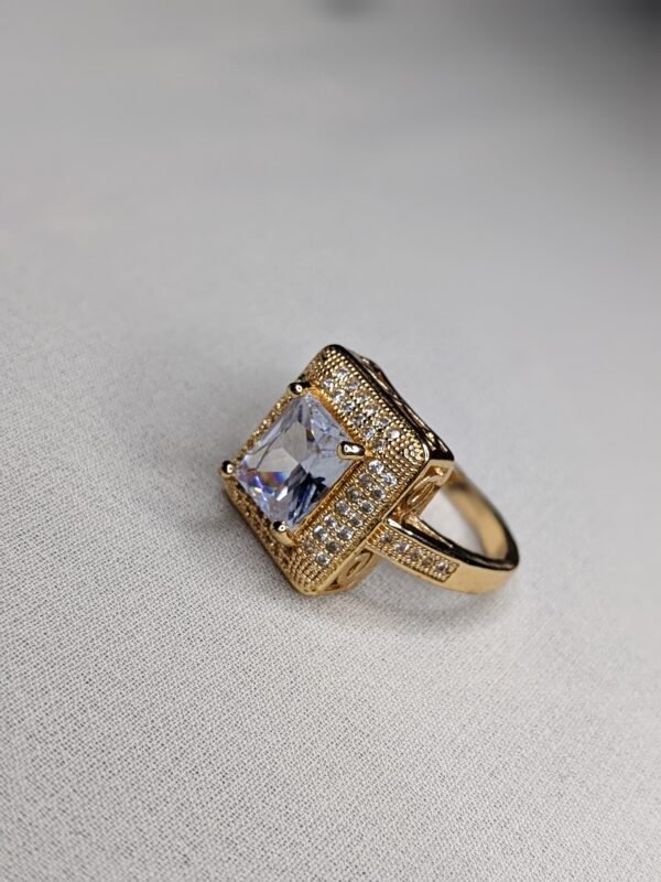 Royal Halo Zircon Ring - Image 6