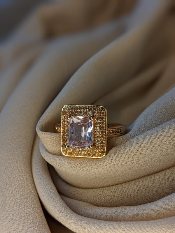 Royal Halo Zircon Ring - Image 3