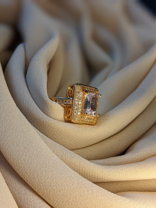 Royal Halo Zircon Ring - Image 4