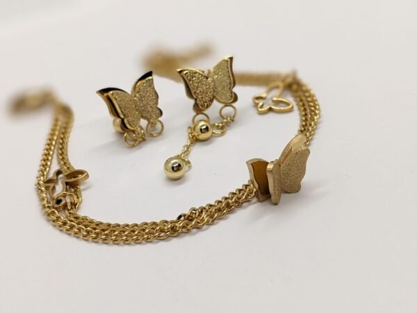 Butterfly Luxe Bracelet & Earrings Set - Image 14