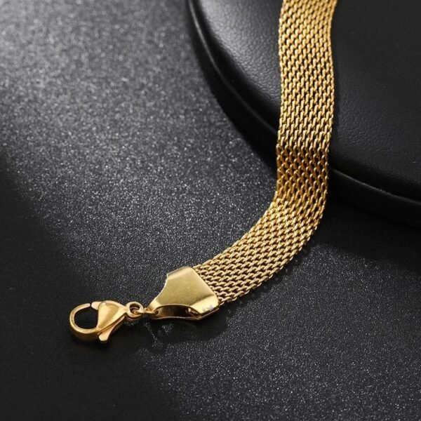 Luxury Gold Mesh Bracelet – Exclusive Edition - Image 5