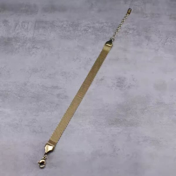 Luxury Gold Mesh Bracelet – Exclusive Edition - Image 6