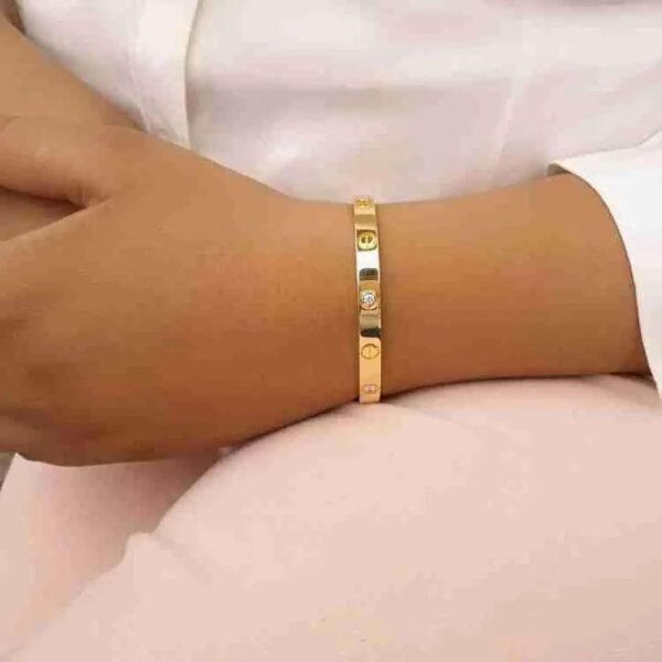 Radiant Gold Bangle - Image 4