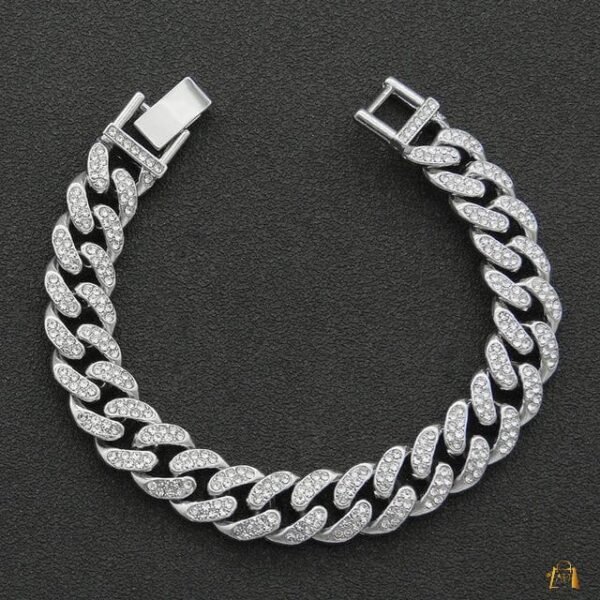 Titanium Luxe Cuban Bracelet - Image 5