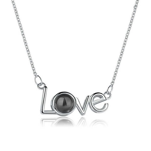 Love Script Necklace
