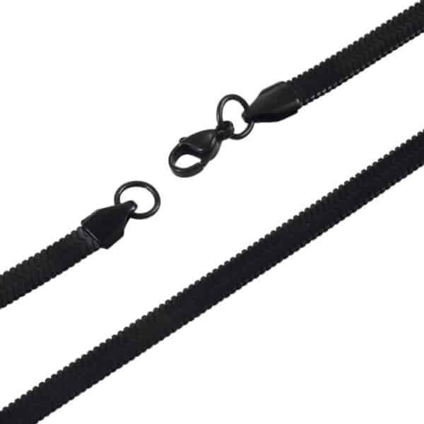 Matte Black Snake Chain - Image 3