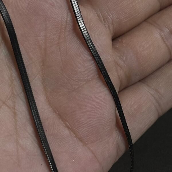 Matte Black Snake Chain - Image 4