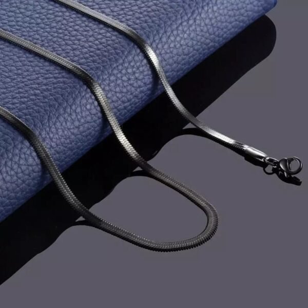 Matte Black Snake Chain - Image 5