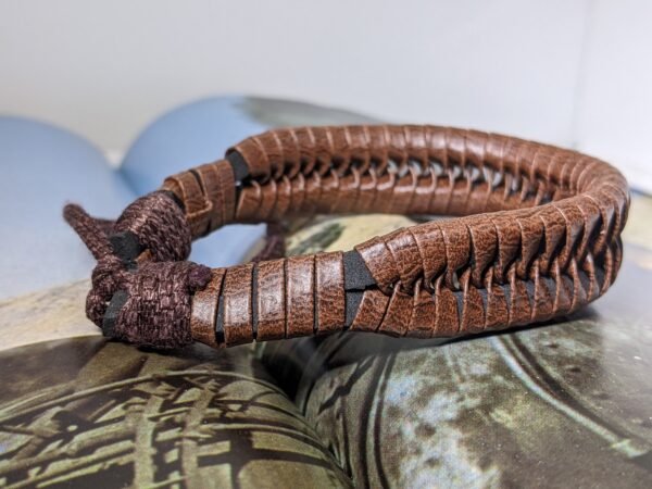 Men’s Braided Leather Bracelet - Image 6