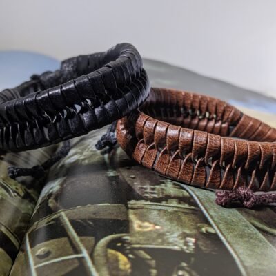 Men’s Braided Leather Bracelet